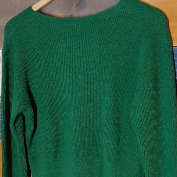 Made with Love green sweater M - Picture 7 of 7